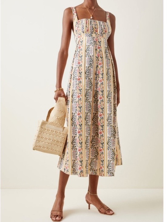 Agua by Agua Bendita Dresses & Skirts - Agua by Agua Bendita Hortensia Lluvia Floral Dress NWT
